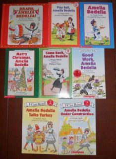 Lot of 8 Amelia Bedelia SC Books Peggy Parish Scholastic