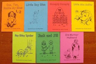 Lot of 7 Nursery Rhymes by Keep Books for Children The Ohio State 
