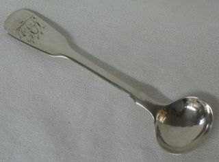 James Beebe Sterling Silver Master Salt Spoon London c. 1841