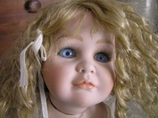 Jenezia Beatrice Perini 1991 Bisque Jointed Collectible Doll 1491 1500 