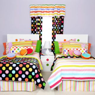   Matched Girls Zany Black Twin Bed in A Bag Littelmissmatched