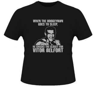 Vitor Belfort MMA Ultimate Fighter Brazil T Shirt