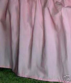 Daybed 14 or 18 Pink Bedskirt Split Corners