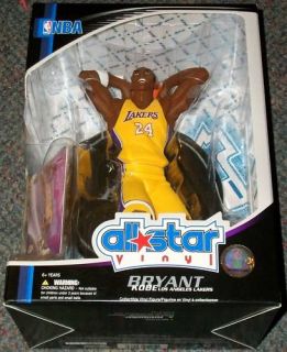 NBA All Star Vinyl Kobe Bryant Los Angeles Lakers Figure with Card 