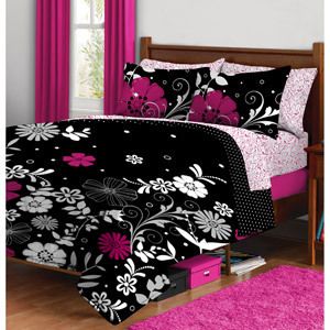 Twilight Garden Complete Bed in A Bag Bedding Set Twin XL