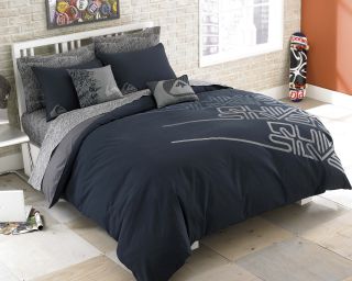 quiksilver labyrinth queen duvet bed in a bag