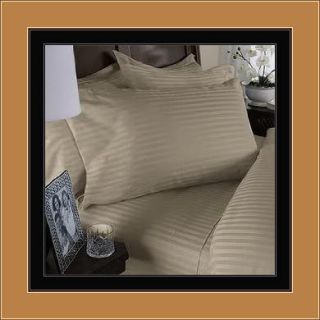   Beige GOOSE Down Comforter 8PC Queen Bed in Bag Model EB76210