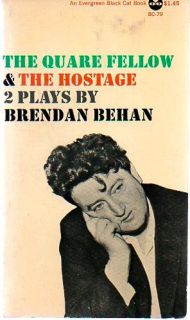   Fellow and The Hostage Brendan Behan Book 1964 Irish Plays