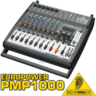Behringer EUROPOWER PMP1000 PMP 1000 Powered Mixer Amp