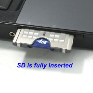 High Speed SD SDHC MMC 32bit PCMCIA Card Reader Adapter