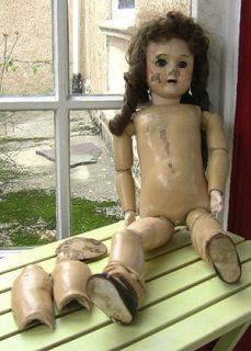 Antique Bester Composition Doll Ball Jointed 21”