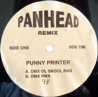12 Beenie Man Punny Printer Panhead RMX BDS786 RARE
