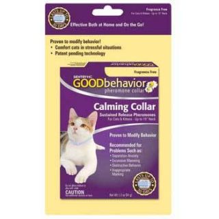 Sentry HC Good Cat Behavior Collar Pheromone Stress New
