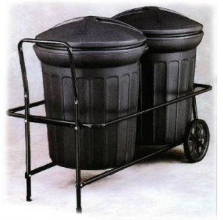 Behrens NTC501 250 lb 2 Can Trash Can Cart