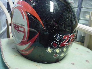 NASCAR Johnny Benson Toyota Racing Development 23 Race Used Helmet 