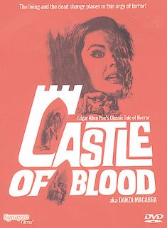 Castle of Blood DVD, 2002, Uncensored International Version