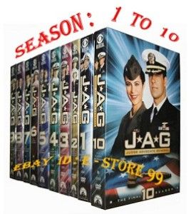 Jag Judge Advocate General ♦ Complete Series Season 1 10 ♦ Factory 
