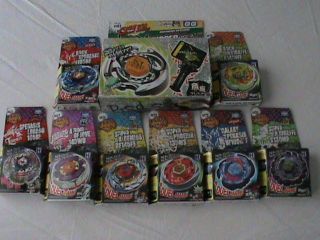 BEYBLADE NEW INVENTORY CLEARANCE 9 PIECE LOT**YES 9 BEYBLADES