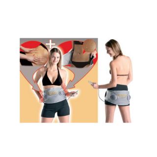   Heating Vibration Rejection Fat Belt Slimming Belt Waist Massager Belt
