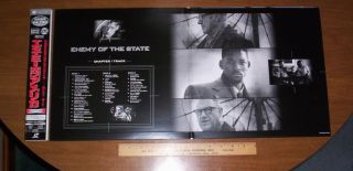 Japan 2 LD Enemy of The State Gatefold 2 35 1 WS Dolby Digital Super 