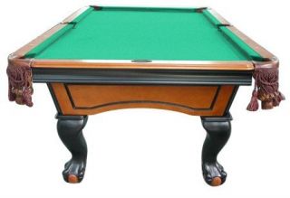   Pool Table Ball Claw Leg in Ebony Honey by Berner Billiards New