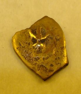   GOLD plated Authentic Ancient Jewish Biblical Coin Widows Mite Lepton