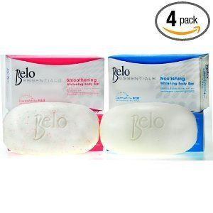 Packs Belo Essentials Whitening Body Bar