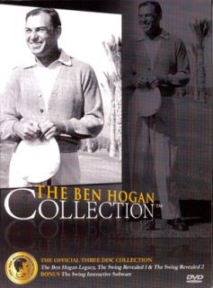 The Ben Hogan Official Collection 3 DVD Golf Set New