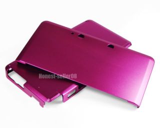 new pink aluminum hard metal case cover for nintendo 3ds