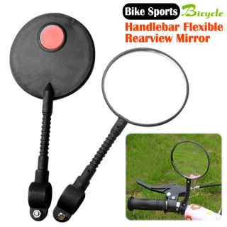 Bicycle Bike Sports Handlebar Flexible Rearview Mirror
