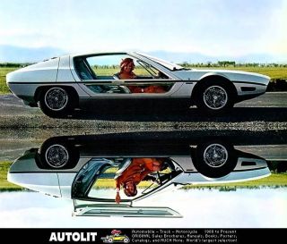 1968 Lamborghini Marzal Bertone Concept Factory Photo