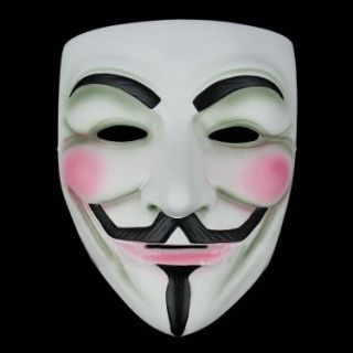 10 V for Vendetta Guy Fawkes Anonymous Face Masks Fancy Dress Party 
