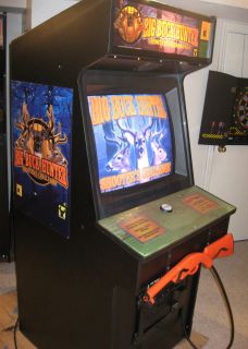 Big Buck Hunter Shooters Challenge arcade machine. In time for deer 