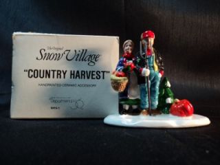 Snow Village   Hand painted Ceramic   Country Store   Dept 56   New In 