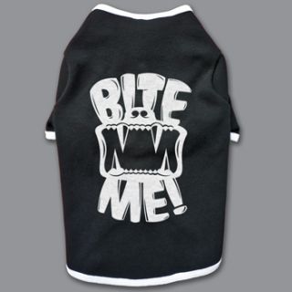 Bite Me Dog T Shirt Shirt Clothing Big Sizes XXL 5XL