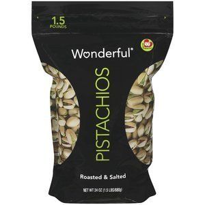 LB X 4 WONDERFUL PISTACHIOS SALTED 6LBS NUTS HALLOWEEN PARTY GIFTS 