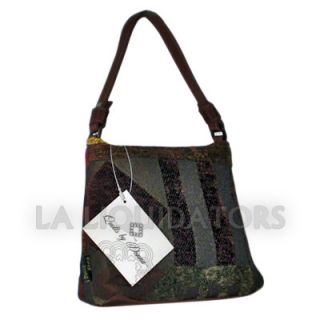 New Donna Sharp Geometry Petite Quilted Handbag Purse