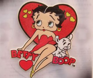 Betty Boop Iron on Heat Transfer Patch Applique 802