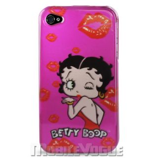 Betty Boop Hard Cover Case for Apple iPhone 4 4S