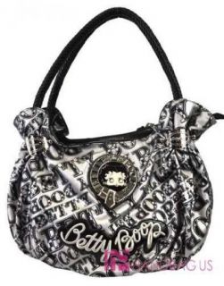 NWT LICENSED BETTY BOOP SIGNATURE PRODUCT GATHERED ROUND HOBO BAG 