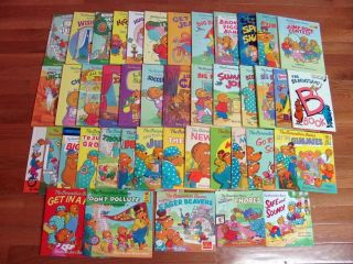 Lot of 43 Berenstain Bears Books Stan Jan Cub Club First Time Readers 