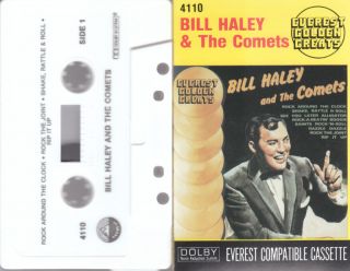 Bill Haley The Comets Cassette Tape Everest Records 4110 Golden Age 