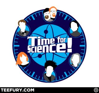   OOP TeeFury Time for Science Carl Sagan Bill Nye Mythbusters Beakman