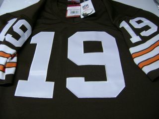   Browns Throwback Jersey Bernie Kosar Size 40 Med New $275 Sewn