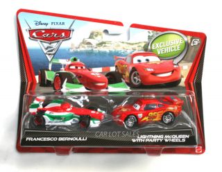Disney Cars 2 Francesco Bernoulli McQueen Party Wheels