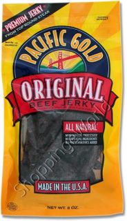 ORIGINAL BEEF JERKY ~ ½to1½ lbs ~ Pacific Gold by Oberto ~ Fresh