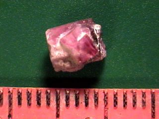 Red Beryl Emerald Bixbite Wah Wah Mtns Utah RARE Uncut Gem Crystal 1 