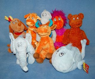 HUGE Lot of Kohls Cares DR SEUSS Plush Creatures Stuffed Animals Toys