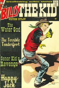 Billy The Kid Comics Books on DVD 79 Issues TV Western Cowboy Golden 