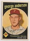 1959 Topps Baseball 338 George Anderson VG Priced to Sell